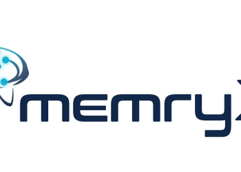 MemryX MX3 Accelerator chip, showcasing Edge AI semiconductor solutions, AI processing solutions, compute-at-memory technology, and MemryX Developer Hub at ISC West 2025.